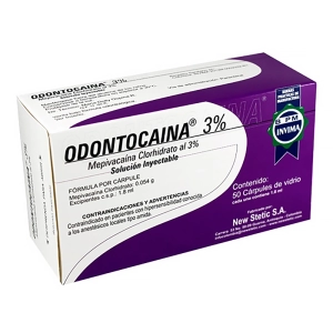 Odontocaina 3% (Mepivacaina)