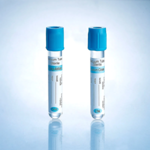 Tubos de Recolección de Sangre - Tubo Tapa Celeste (Citrato de Sodio), 4,5ml